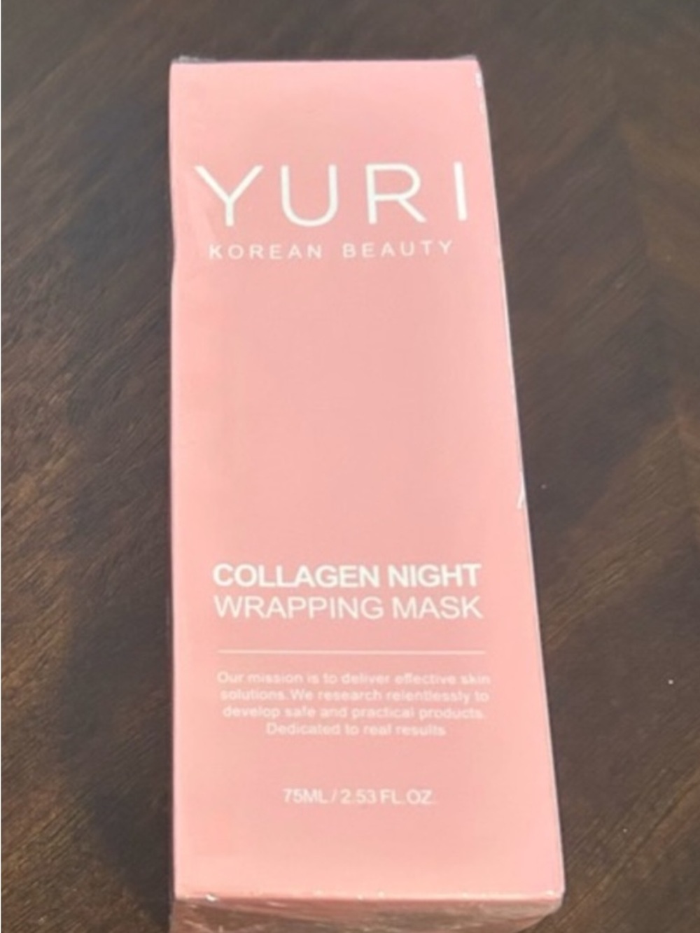 YURI Collagen Night Wrapping Mask - Pink